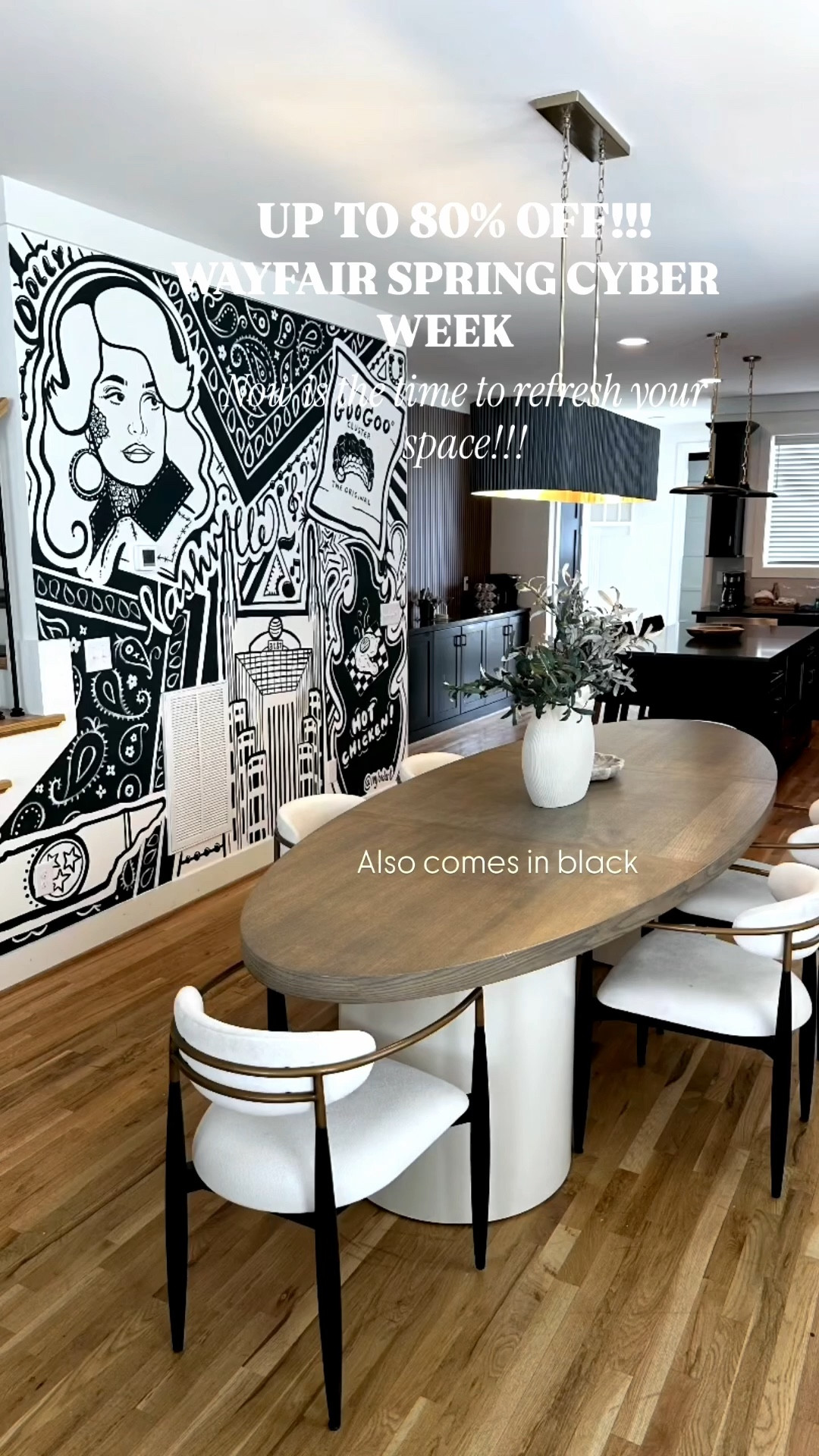 
UP TO 80% OFF WAYFAIR SPRING CYBER WEEK!!!
Now is the time to refresh your space! 

@wayfair  #AD #wayfairpartner  #Wayfair