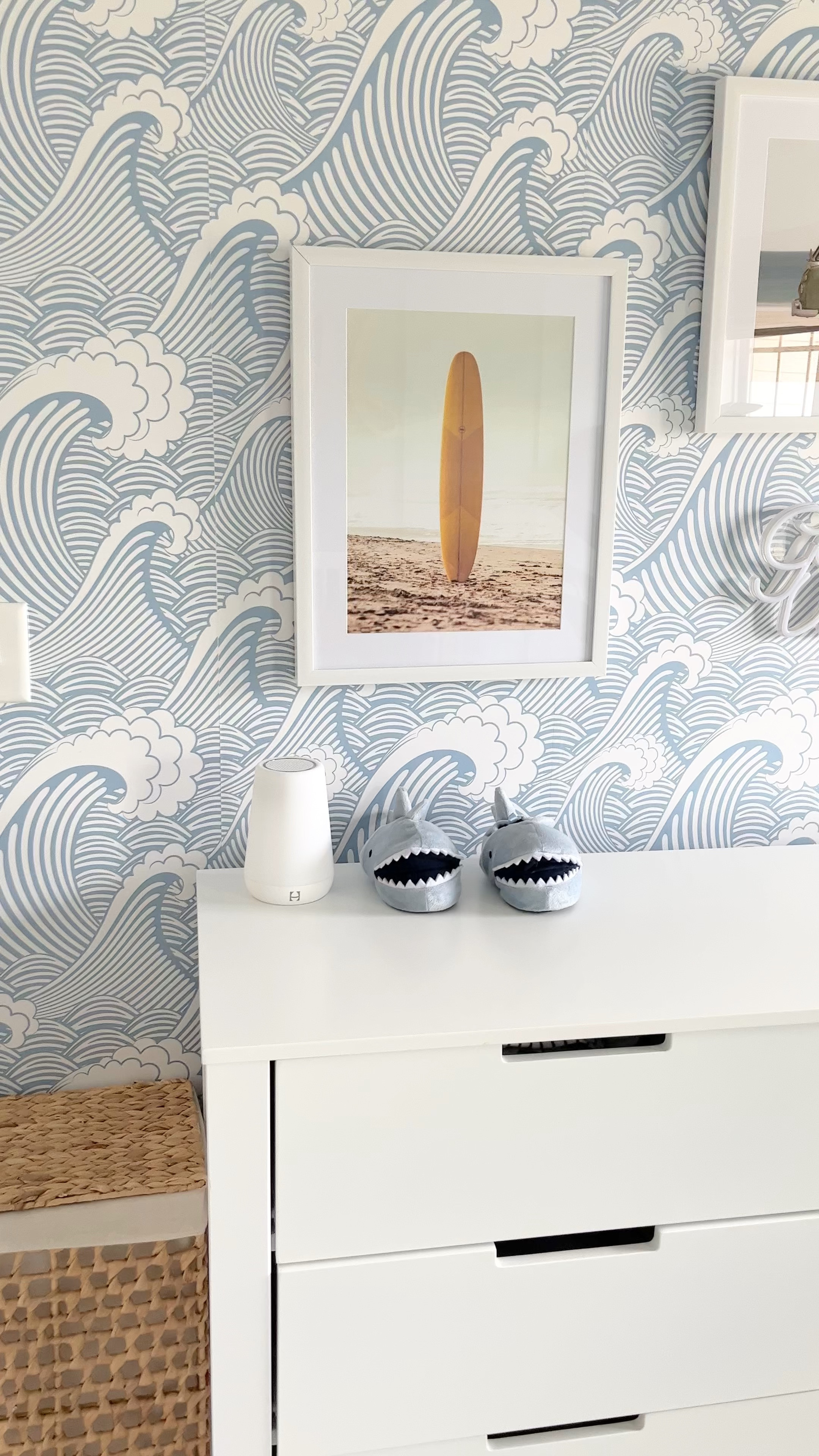 Coastal Nursery, Wave wallpaper, Surf Room Toddler Big Boy Room, Boy Nursery, Good Vibes, Nursery Wall Art for Boys, Pray for Surf 


#LTKMostLoved #LTKhome #LTKbaby