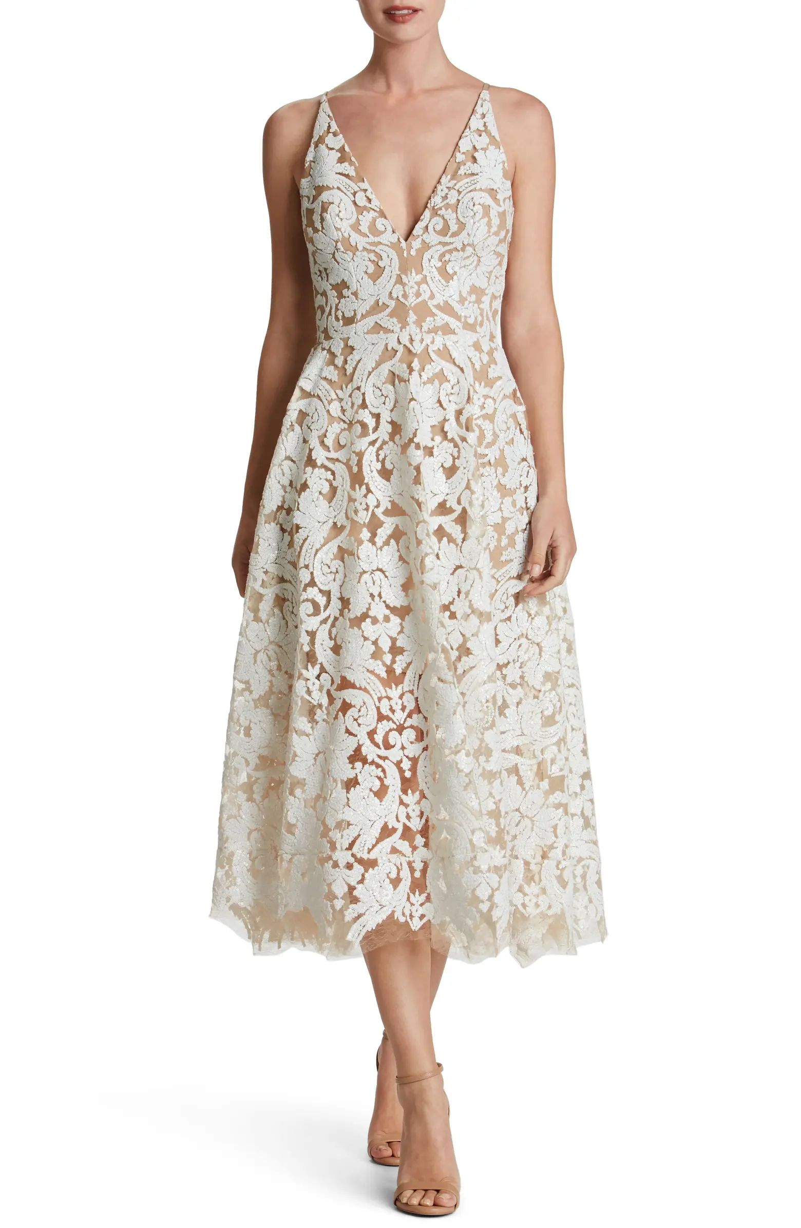 Blair Embellished Fit & Flare Dress | Nordstrom