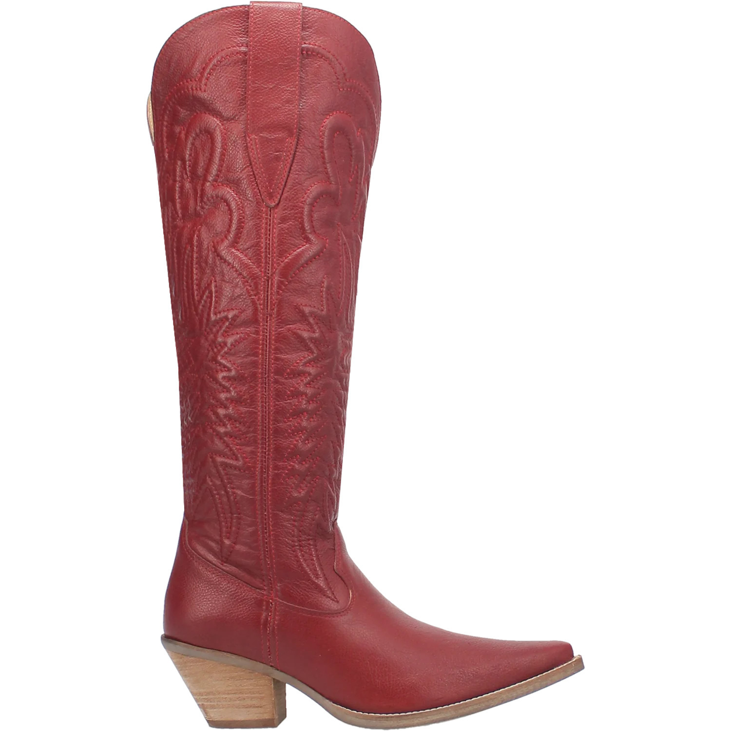 RAISIN KANE LEATHER BOOT Red / 7.5 / M | Dingo1969
