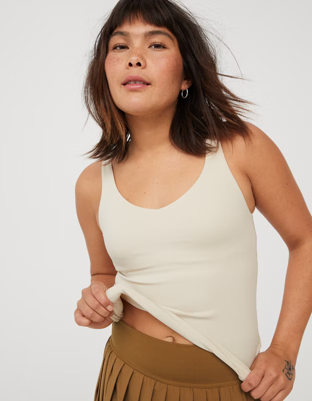 OFFLINE By Aerie Real Me Low Key Tank Top | Aerie
