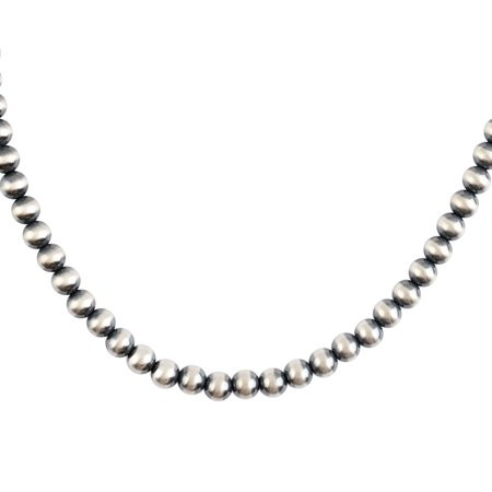 Shop LC Santa Fe Style Women Beaded Necklace Silver Size 20 | Walmart (US)