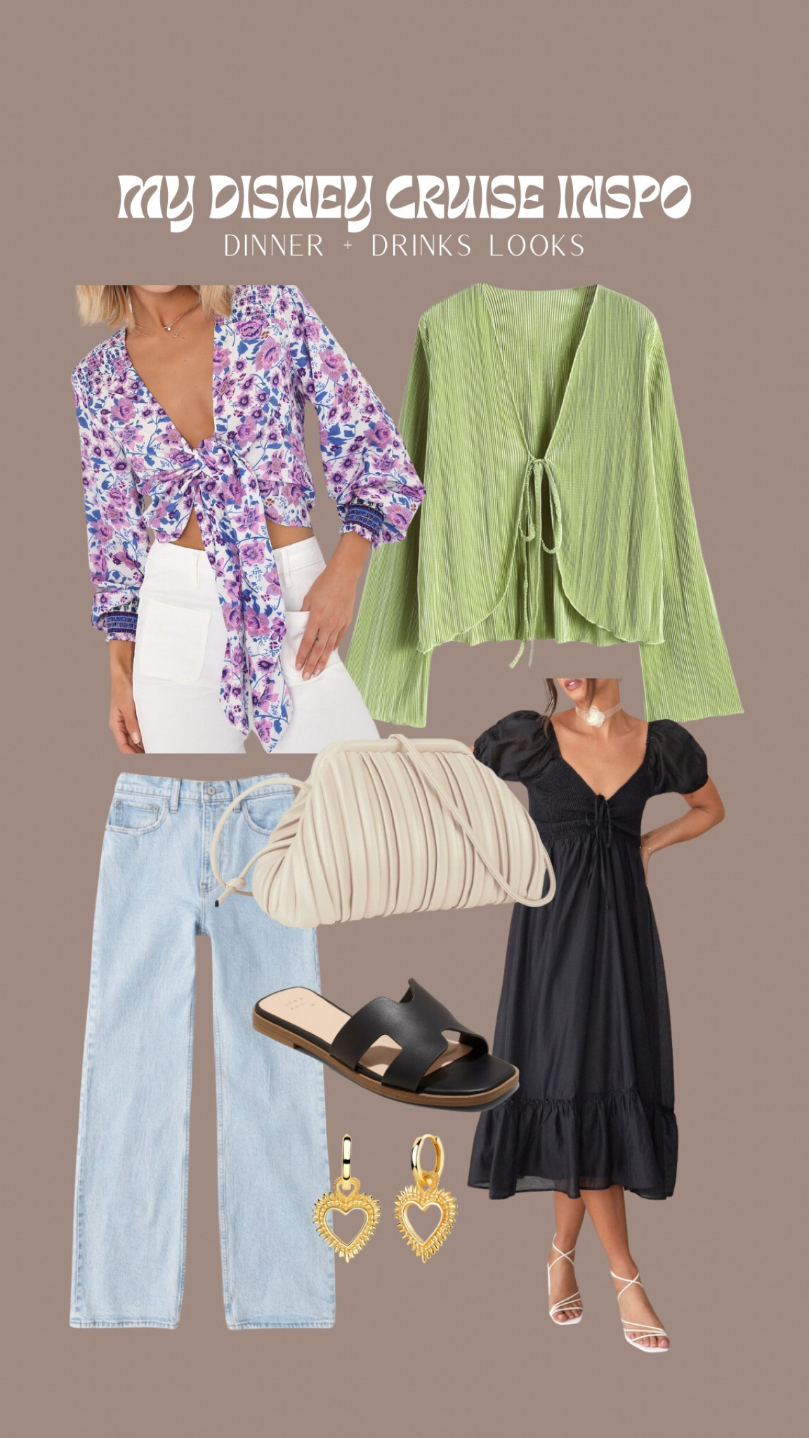 Disney cruise / dinner and drinks looks inspo ✨🍷 