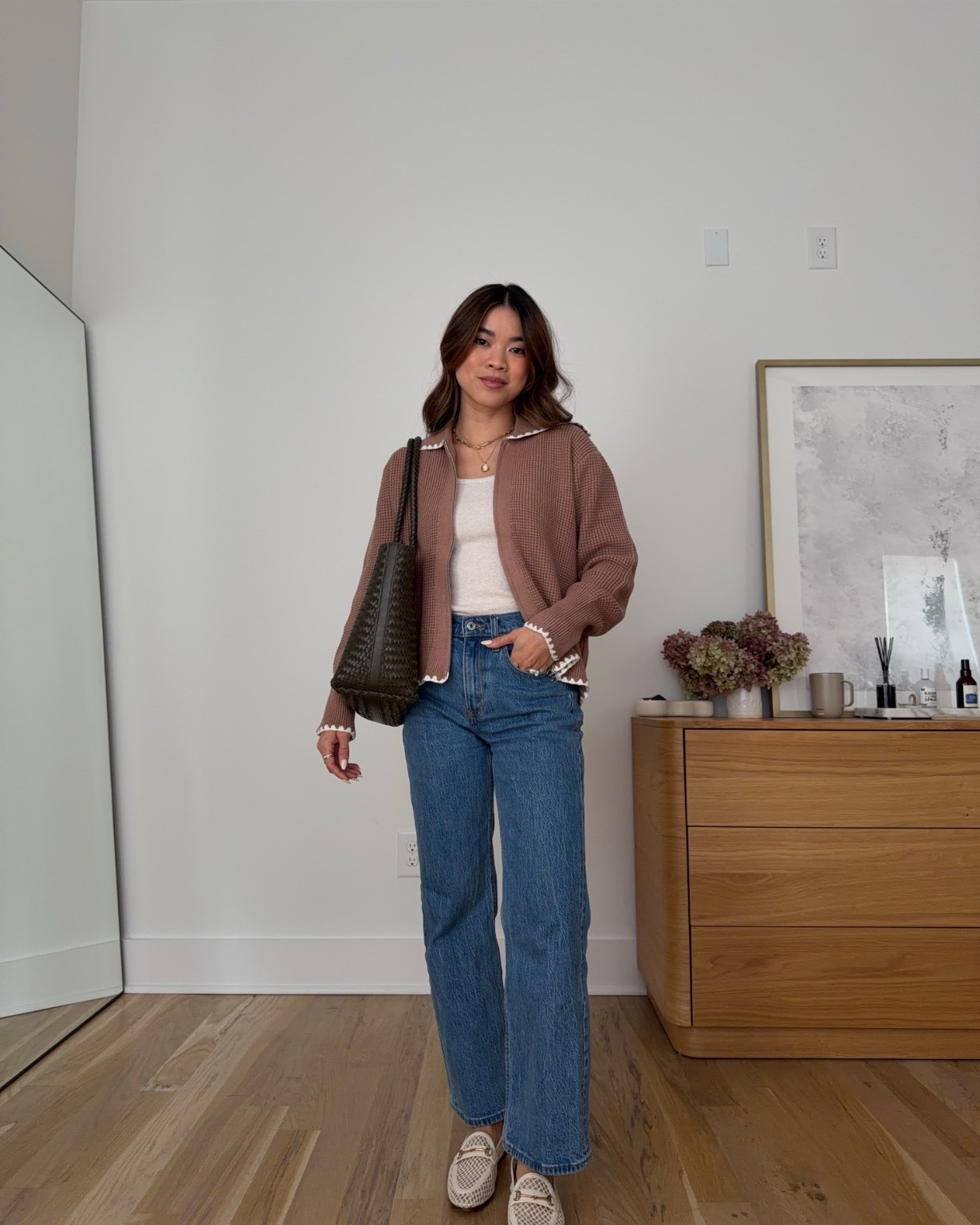 Sizing info:
•jeans size 24 extra short in medium wash
•tank size XS
•sweater size XS in ginger snap 

petite fashion, get dressed with me, outfit inspiration, ootd, nashville outfit, Nashville influencer, petite style, vacation style, casual outfits, mom style, petite pants, spring outfits, spring outfit info, spring pants, spring outfit idea, spring top, spring bag, spring sweater, spring shoes, Spring jeans, Varley sweater 

 @Varley @abercrombie 

#LTKmomlife #LTKPetite #LTKootd