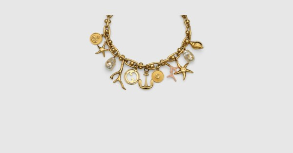 Gucci - Chain necklace with Gucci symbols | Gucci (US)