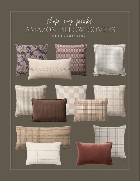 Shop these beautiful pillow covers starting at just $15.88!

#LTKfindsunder100 #LTKhome #LTKsalealert