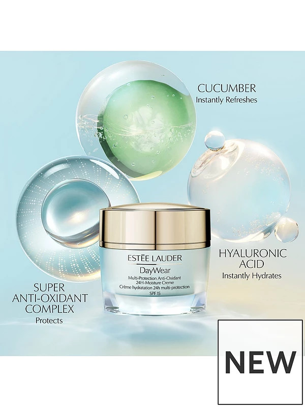 Estee Lauder DayWear Multi-Protection Anti-Oxidant Moisturiser SPF 15 Dry Skin 50ml | Very (UK)
