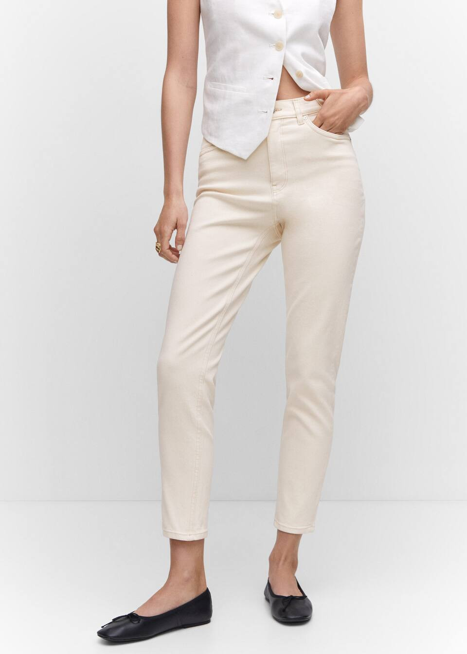 Mom-fit jeans | MANGO (US)