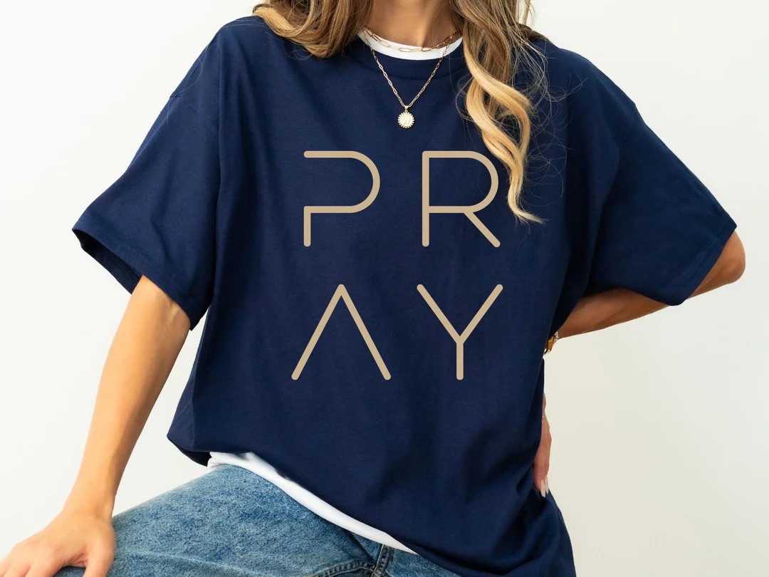 Pray Sweatshirt, Pray Shirt, Christian Sweatshirts, Christian Hoodie, Faith Sweatshirt Gift for H... | Etsy (Global)