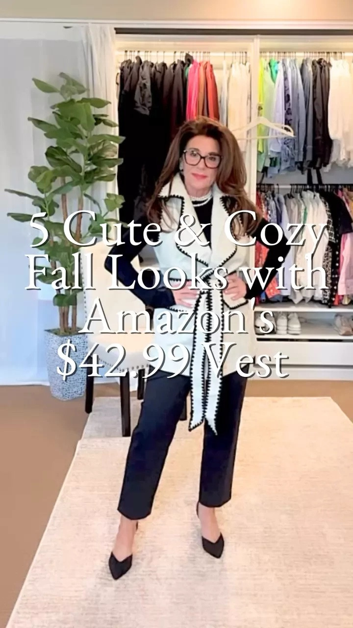🍁✨Fall in love with this cozy cutie from Amazon—only $42.99! 

 I styled the PRETTYGARDEN Women’s Winter Vest in 5 adorable ways, and I’m obsessed! Whether you’re sipping on pumpkin spice lattes or heading out for a date night, this vest is the perfect layering piece that takes any outfit from cute to cuter. Pair it with your favorite tops, jeans, or leggings for endless cozy vibes. This vest is truly a fall essential!

Cute is the new classy, and confidence is always in style.


#LTKFallSale #LTKTravel #LTKSeasonal
