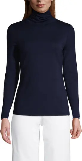 Lightweight Jersey Long Sleeve Turtleneck | Nordstrom