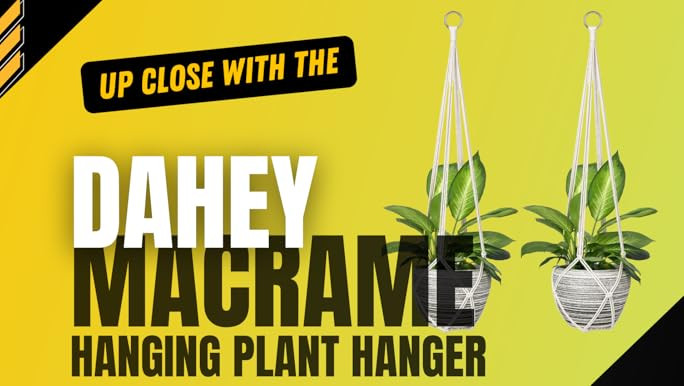 Mkono 3 Pack Macrame Plant Hangers with Pots, 35"/29"/23" Indoor Different Size Hanging Planter B... | Amazon (US)