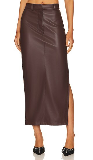 Amara Skirt in Cappuccino | Revolve Clothing (Global)