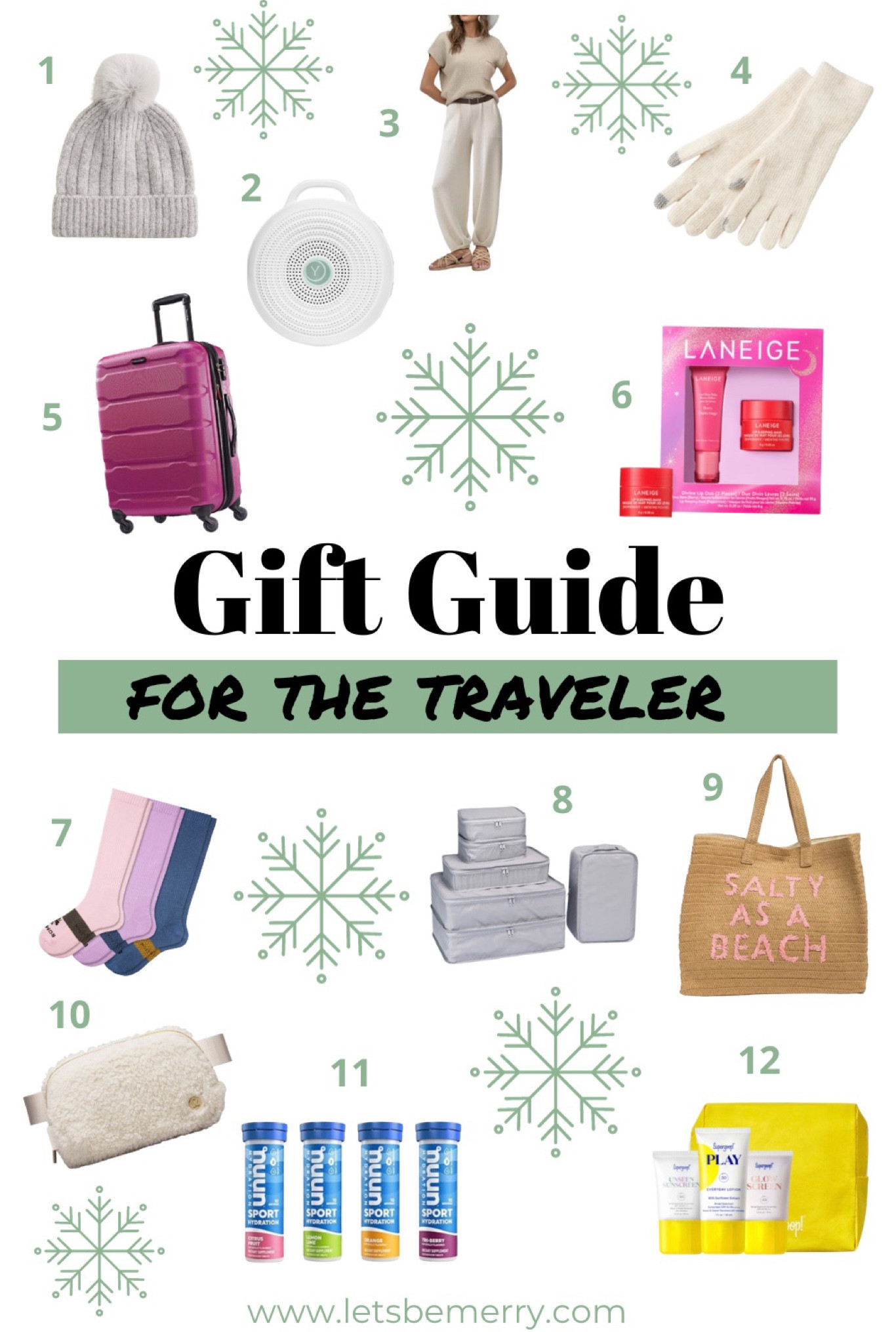 My holiday gift guides are here! I’m kicking things off with my gift guide for the travelers in your life! This guide is full or practical gifts and a couple of luxurious ones, because we can all use a bit of luxury here and there, right? Also, as a ‘traveler’ myself, I can vouch for all of these items because I use them constantly. So what are you waiting for?! Happy shopping! 

#LTKGiftGuide #LTKHoliday #LTKtravel
