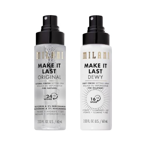 Milani Make It Last Original Natural & Dewy Finish Setting Spray 2-Pack | Amazon (US)