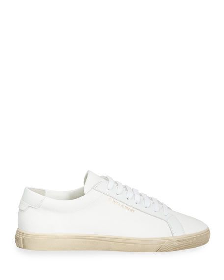 Saint Laurent Andy Classic Low-Top Sneakers | Neiman Marcus