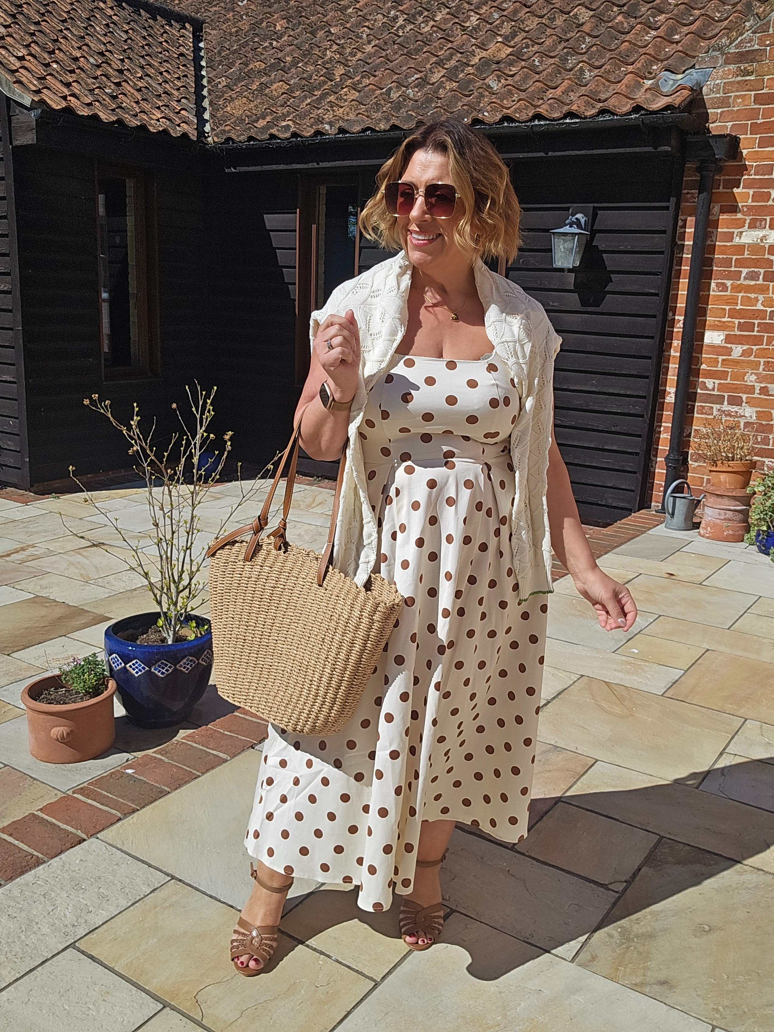 The perfect polka dot dress for Summer.

#LTKsummer #LTKdresses #LTKover50style