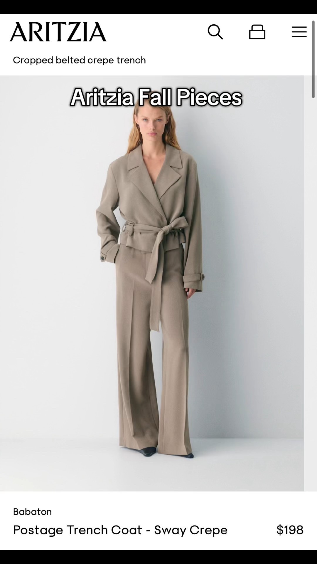 Perfect Fall jackets from Aritzia.🍂
Size 2XS in Postage trench 
Size S in Barkley jacket
Size 0 in Standout blazer 


#LTKSaleAlert #LTKPetite