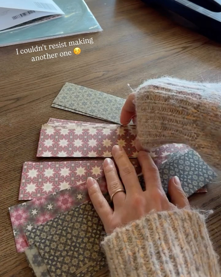 What this space was missing: a colorful, patterned paper garland. 

#LTKFindsUnder50 #LTKHome #LTKHoliday