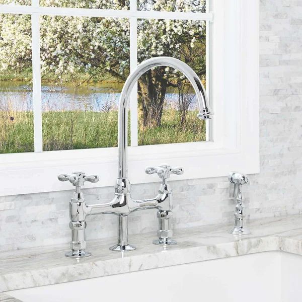 CHK738MCCPM Chevington Kitchen Faucet with Side Spray | Wayfair North America