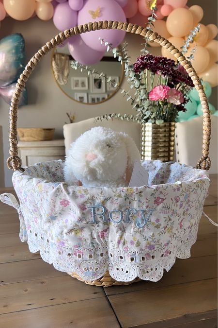 Baby girl/toddler girl Easter basket 
Floral Easter basket liner

#LTKbaby #LTKkids #LTKfamily