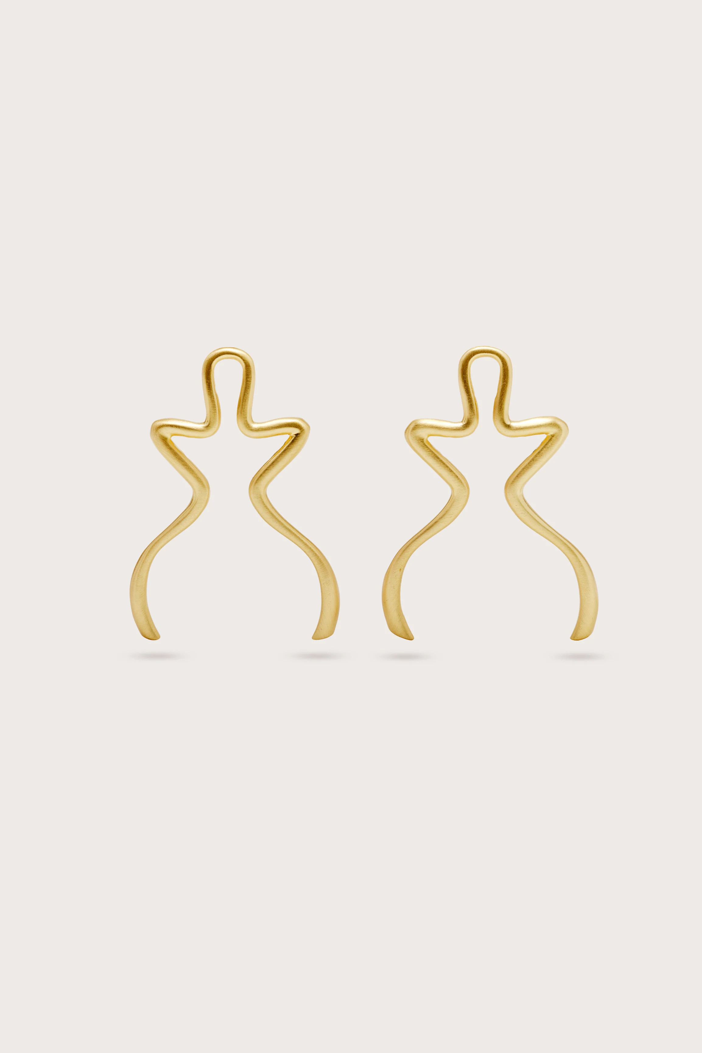VALMA EARRING - BRUSHED BRASS | Cult Gaia - US