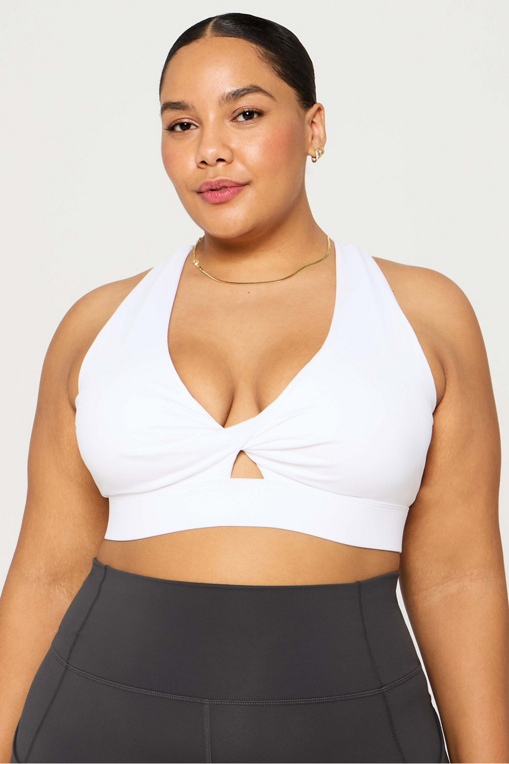 Oasis Twist Medium Impact Sports Bra | Fabletics