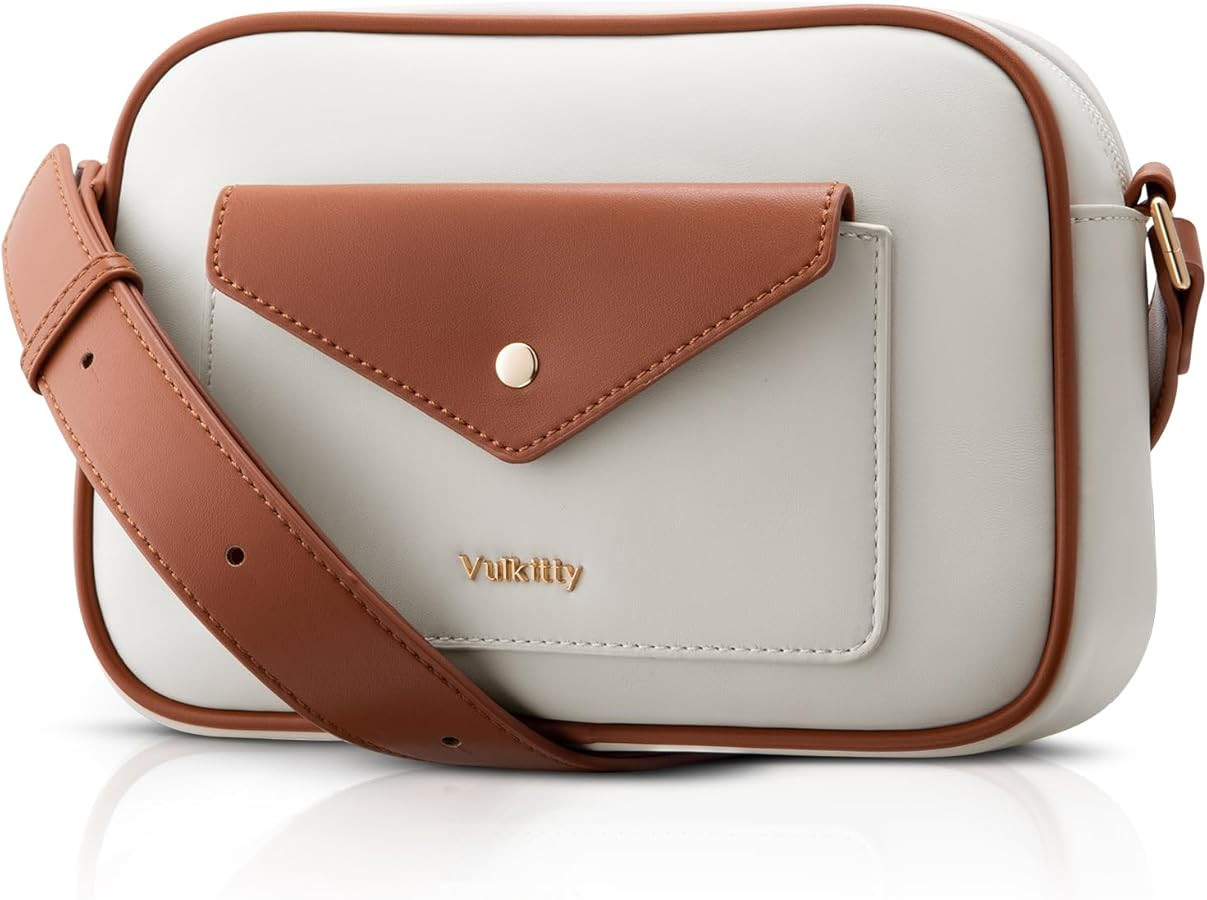Vulkitty Crossbody Purse for Women's Travel and Daily Life Trendy Small Leather Shoulder Bag with... | Amazon (CA)