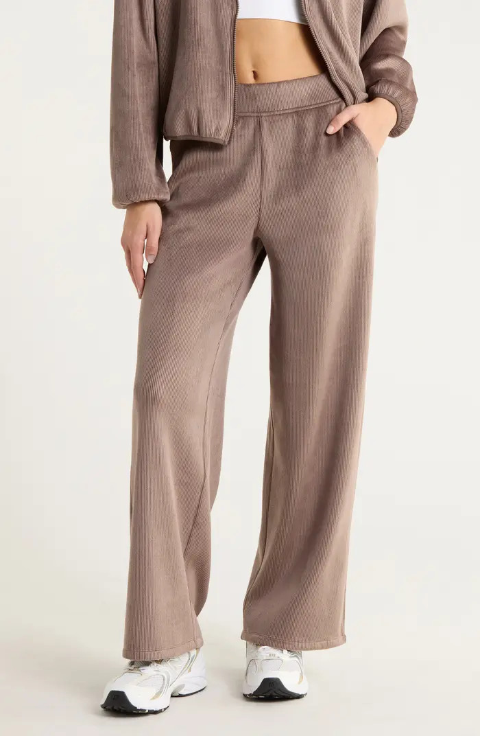 Plush Rib Pants | Nordstrom