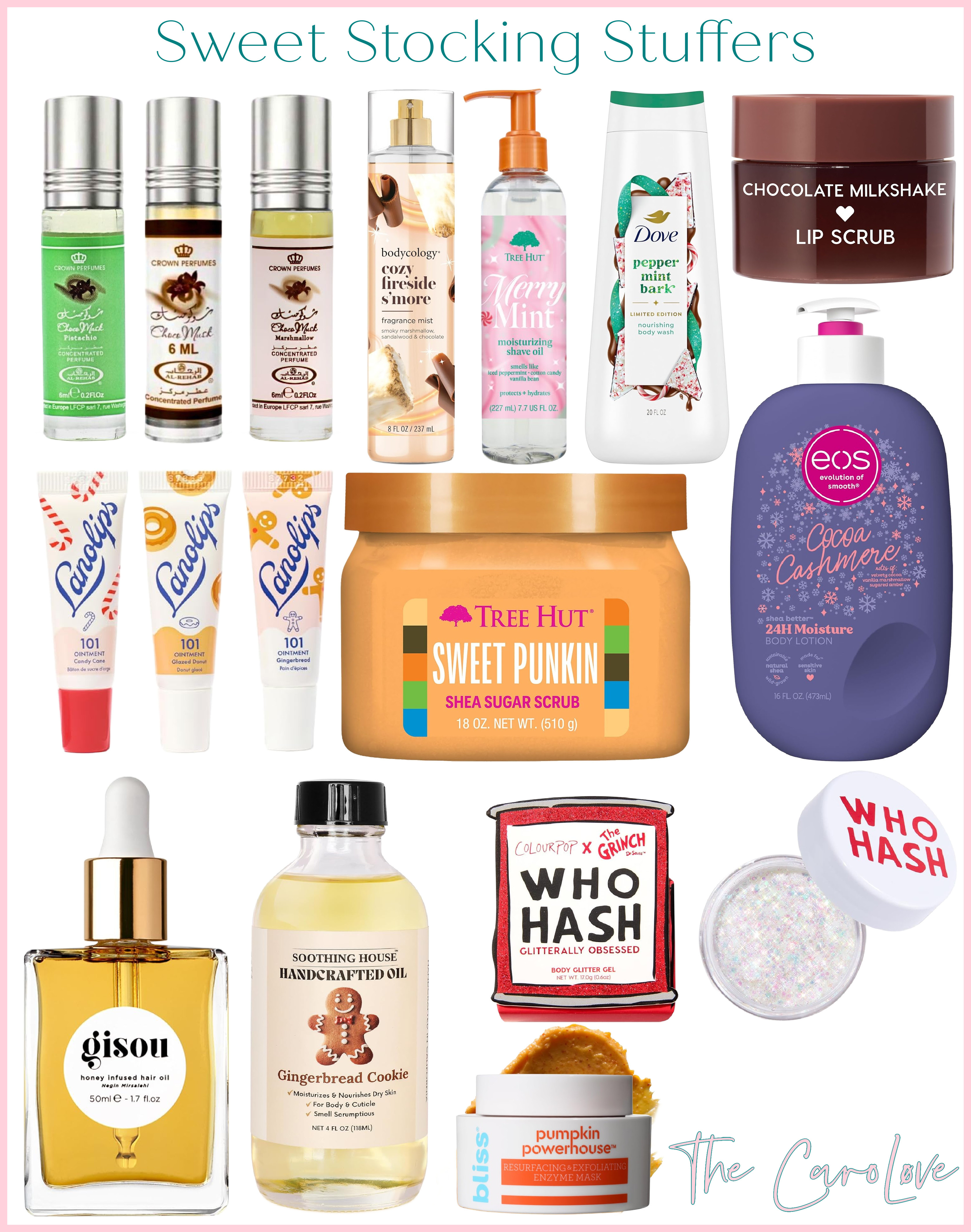 Sweet stocking stuffers without the candy. Cozy scents, soft skin, glossy lips, and a little sparkle. These are the little luxuries that make December feel magical. Linking everything here. 

 #LTKGiftGuide #LTKHoliday #LTKBeauty