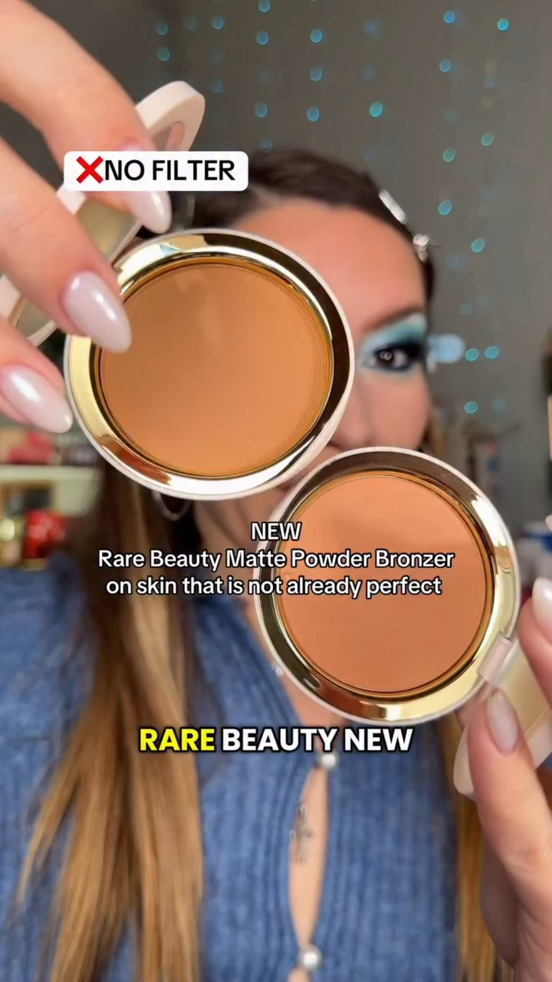 Is the NEW @rarebeauty Warm Wishes Soft Matte Powder Bronzer oily and textured skin approved?✅

I used their Liquid Contour in the shade Solace underneath, and I tried 2 shades of the powder bronzer. My favorite turned out to be the shade Summer Feels (it’s a bit more neutral). I will say the product is SUPER pigmented, so be careful upon first application. The brush is very convenient for bronzer!!! Loved this🤍

#rarebeauty #bronzer #oilyskin #makeupreview #texturedskin

#LTKBeauty
