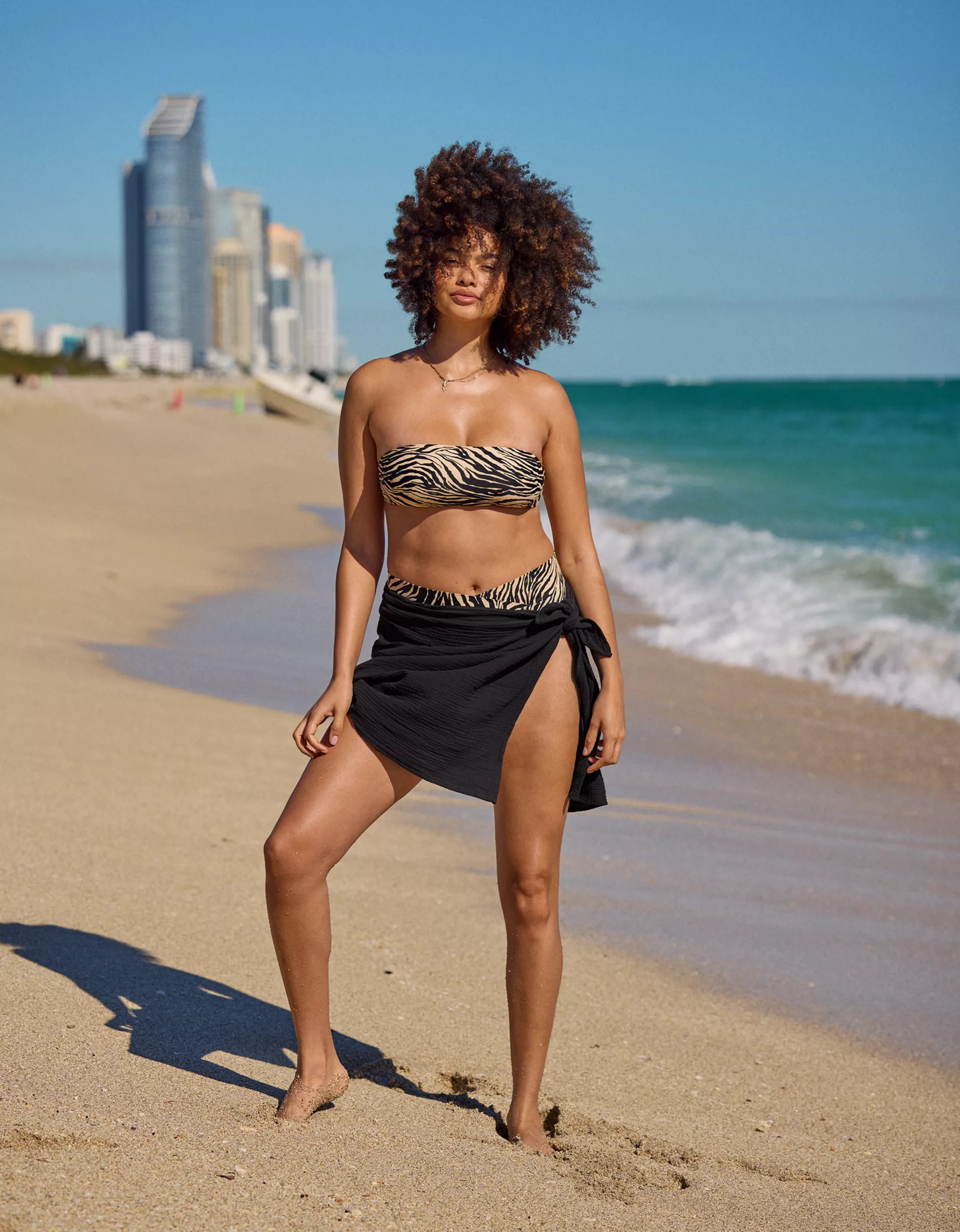 Aerie Gauze Mini Sarong | Aerie