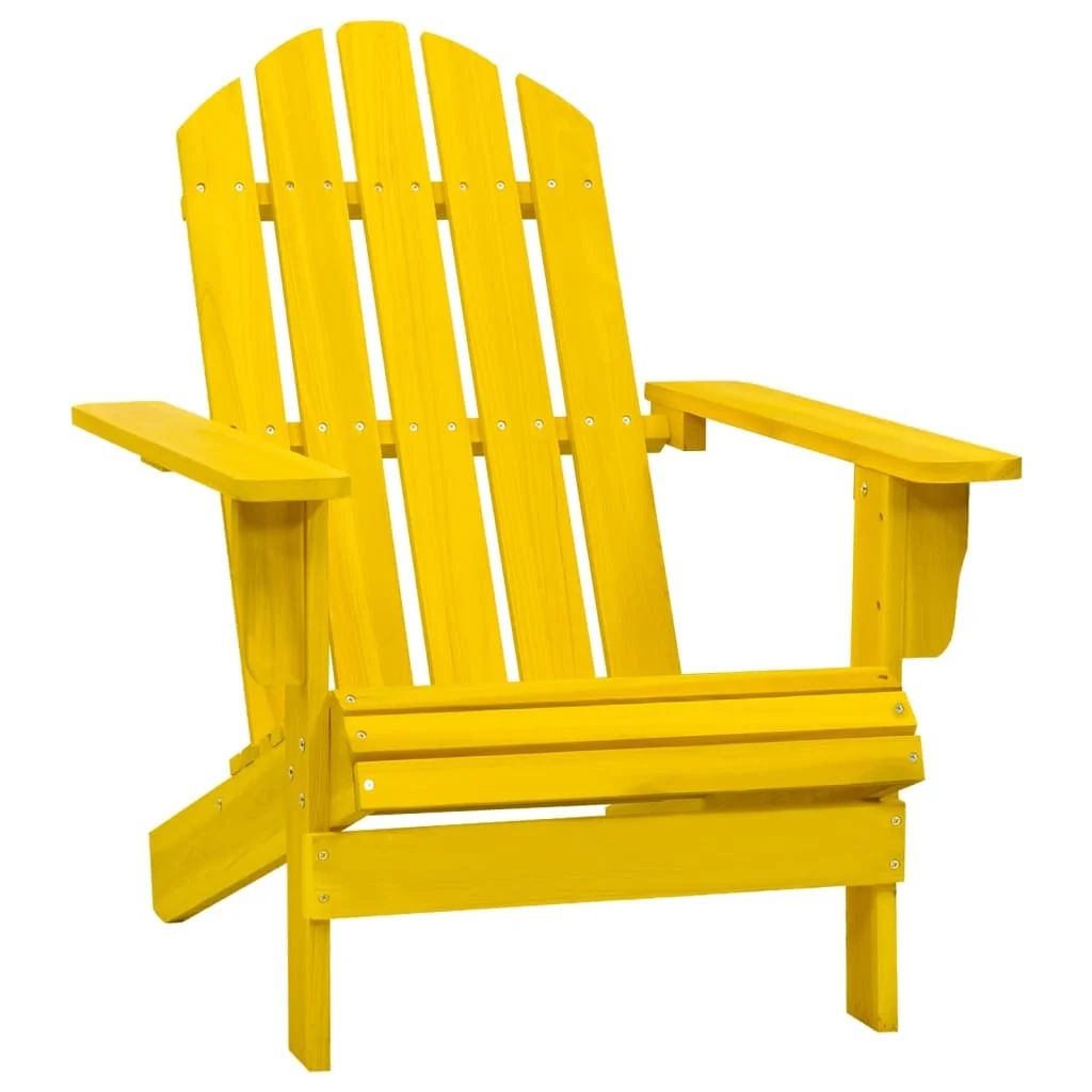 vidaXL Adirondack Chair Lounge Patio Lawn Chair for Garden Solid Wood Fir | Walmart (US)