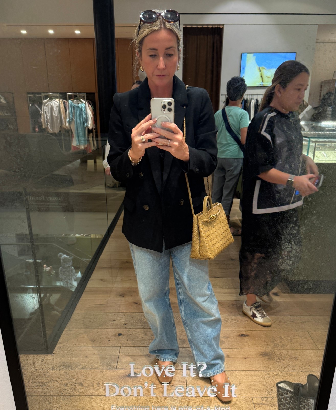 Size 6 in blazer 

#LTKSeasonal #LTKOver40 #LTKShoeCrush