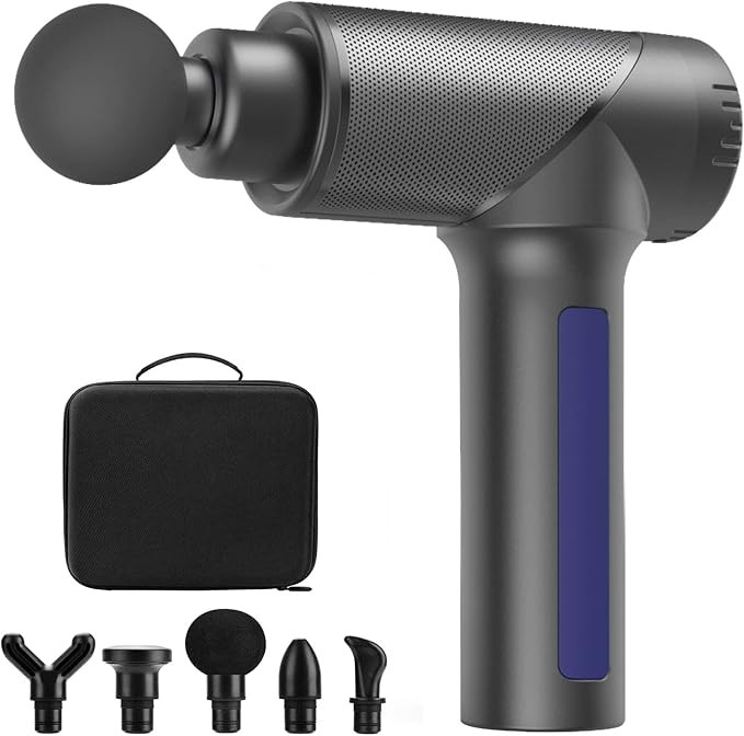 Massage Gun, Handheld Percussion Massager Guns Deep Tissue for Body Muscle, Electric Fascia Blast... | Amazon (US)