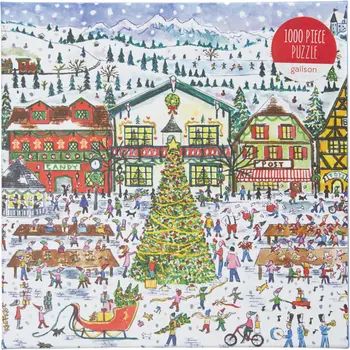 galison Michael Storrings Santa's Village 1000-Piece Puzzle | Nordstrom | Nordstrom