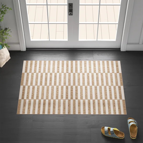 Robinson Striped Indoor / Outdoor Rug | Wayfair North America