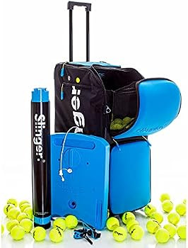 Slinger Portable Tennis Ball Launcher - Best Ball Thrower & Launching Machine - Multi-Functional ... | Amazon (US)