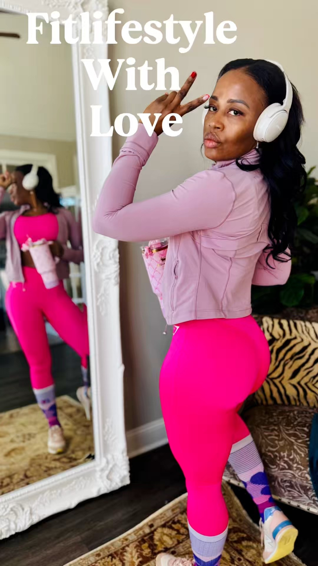 Friday the 13th but make it FIT 💪🏽💗

Valentine’s weekend is loading… and yes, we’re absolutely eating the chocolate covered strawberries 🍓🍫 — but first? We train.

Full body workout at home:
✔️ 30 min cardio
✔️ weightlifting
✔️ stretch + reset

Because balance is intentional.

Today’s fit is linked in my LTK storefront:
💗 Gymshark matching set
💗 Lululemon jacket (layering staple)
👟 New Balance trainers

I love a bright pink moment going into Valentine’s — it gives energy, discipline, and confidence all in one. These are pieces I reach for on repeat when I want to feel strong and feminine at the same time.

Everything is linked in my LTK under Valentine’s Fitness Edit 💕

Go move your body so you can enjoy the weekend fully.

Valentine’s Day workout outfit, pink Gymshark set, Lululemon jacket review, New Balance training shoes, at home workout outfit, fit mom style, athletic wear women, gym outfit inspiration

#LTKfit #LTKValentines #GymsharkStyle #LululemonWomen #NewBalanceStyle #WorkoutOOTD #FitLifestyle #ValentinesWeekend #ActivewearInspo #MomStyle valentines day outfit women