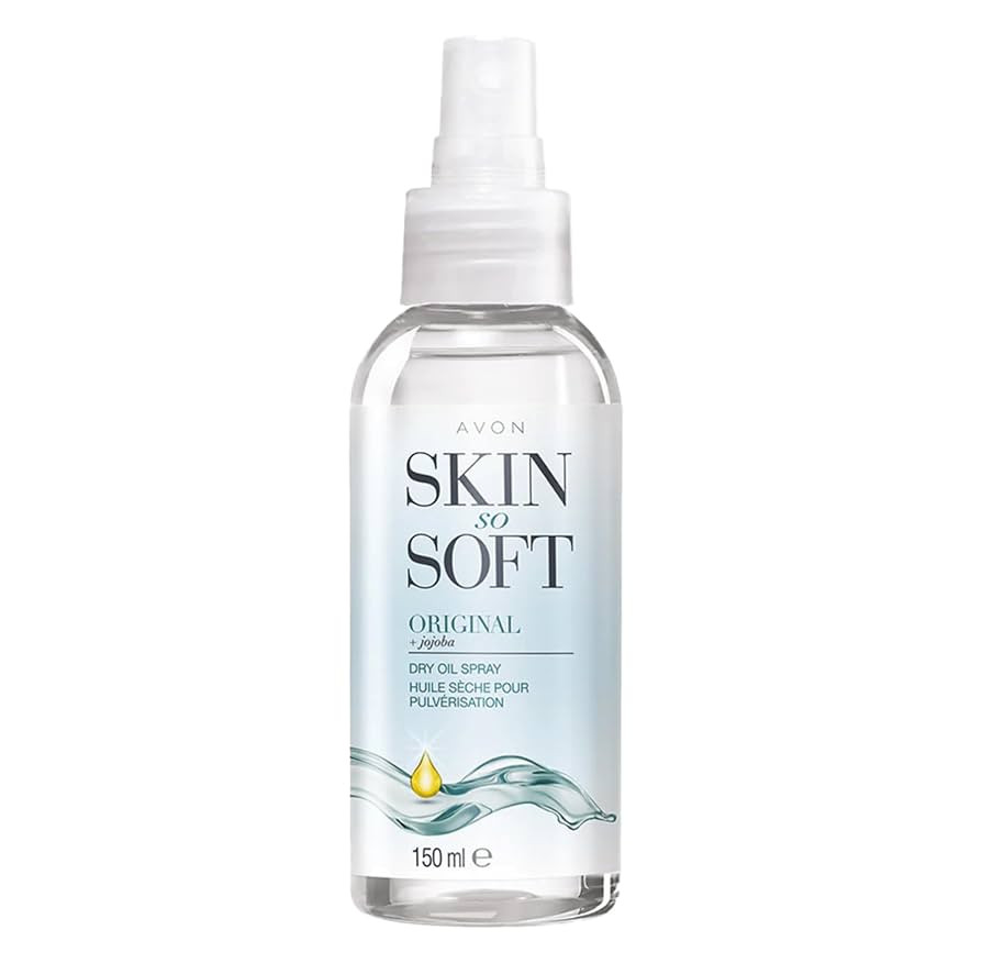 Avon Skin So Soft Dry Oil Spray 150ml | Locks in Moisture | Formulated with Jojoba Oil and Vitami... | Amazon (UK)
