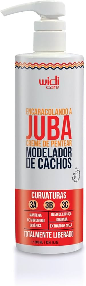 Widi Care Creme de Pentear Encaracolando a Juba, Branco, 500ml | Amazon (BR)