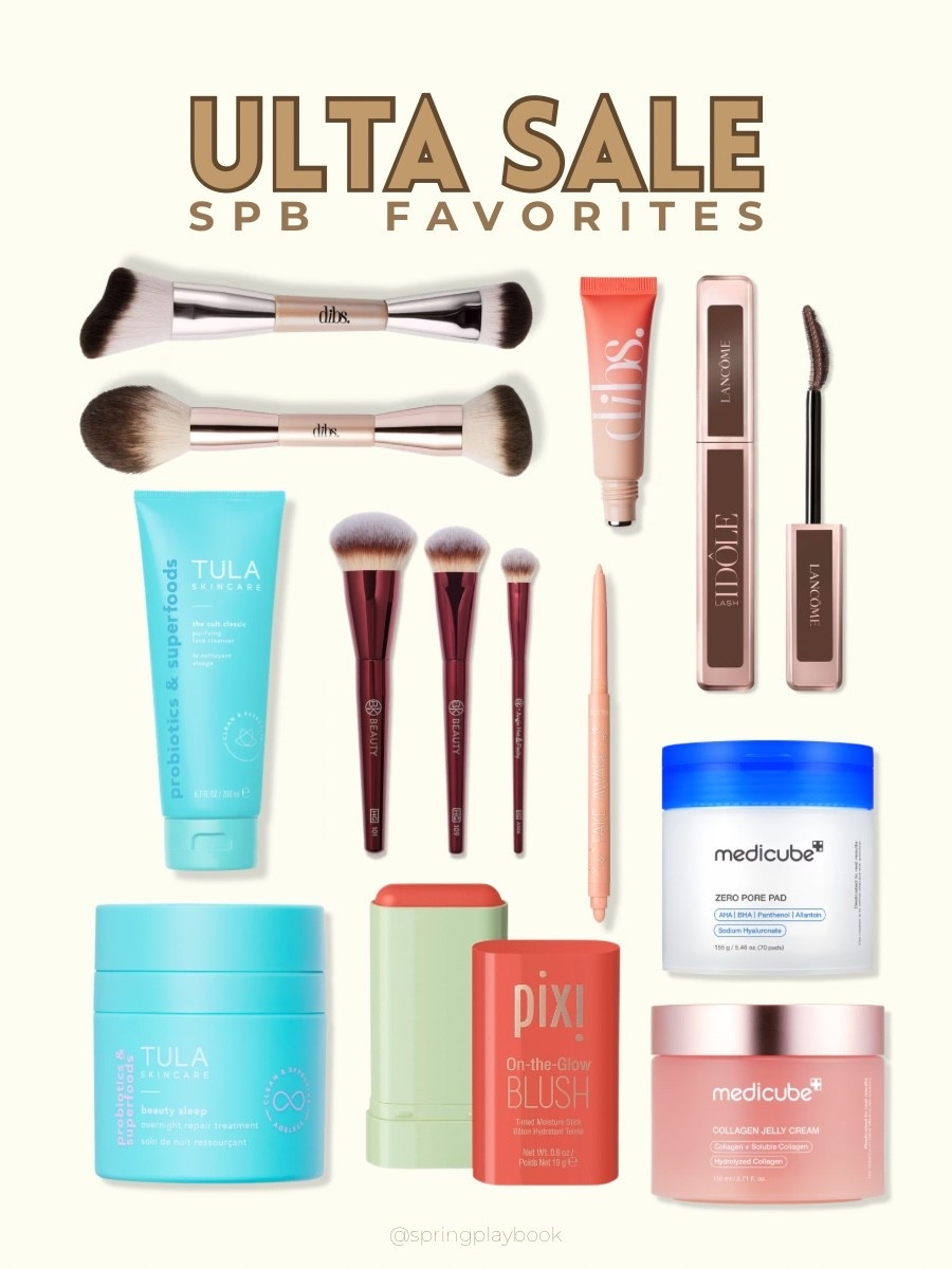 @ulta  is having a 20% off sale. Here are items I have a love. 

@BK Beauty Beauty and @DIBS Beauty  are the only brushes I use. I’ve been a Tula customer for over 10 years! These two blushes from Pixi and @DIBS Beauty are regulars for me. 

#LTKgrwm #LTKBeauty #LTKSaleAlert