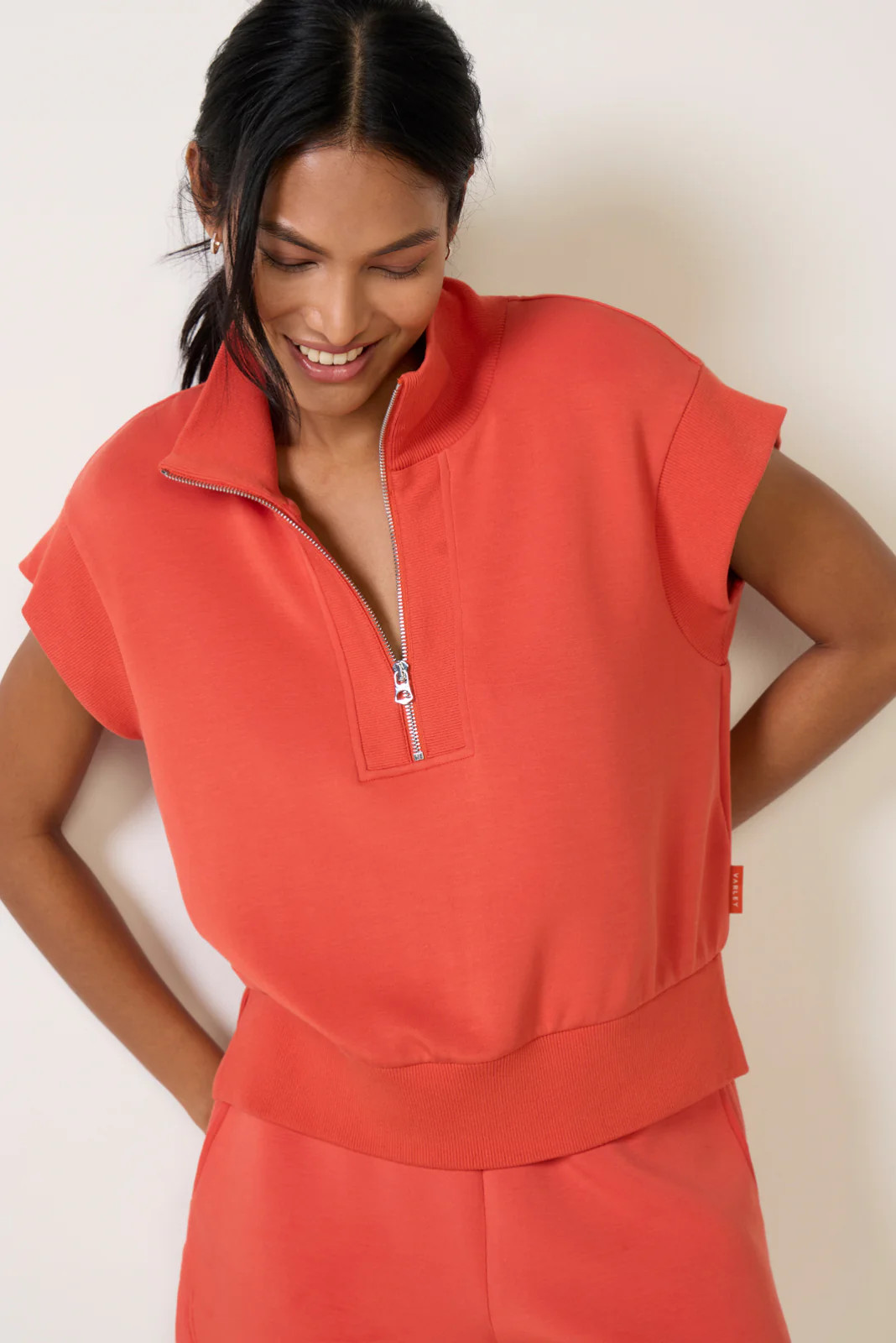 Kelly 2.0 Half Zip Sweat | Evereve