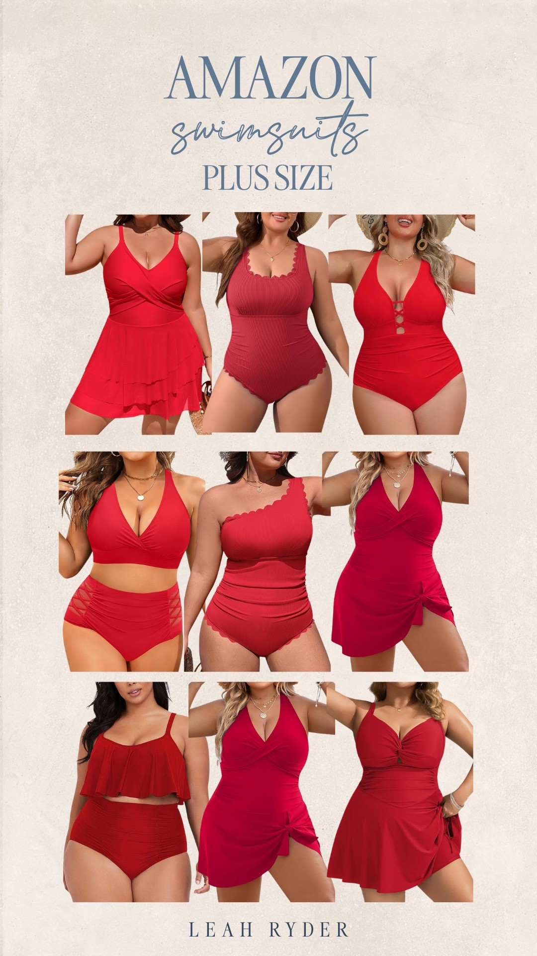 These Amazon plus size swimsuits include one-piece swimsuits, high-waisted bikinis, swim dresses, and supportive bikini tops. Designed for beach vacations, pool days, cruises, and summer travel. Stretch fabric, tummy control styles, and adjustable straps offer comfort and coverage. Affordable Amazon plus size swimwear for confident warm-weather styling.

#LTKPlusSize #LTKTravel