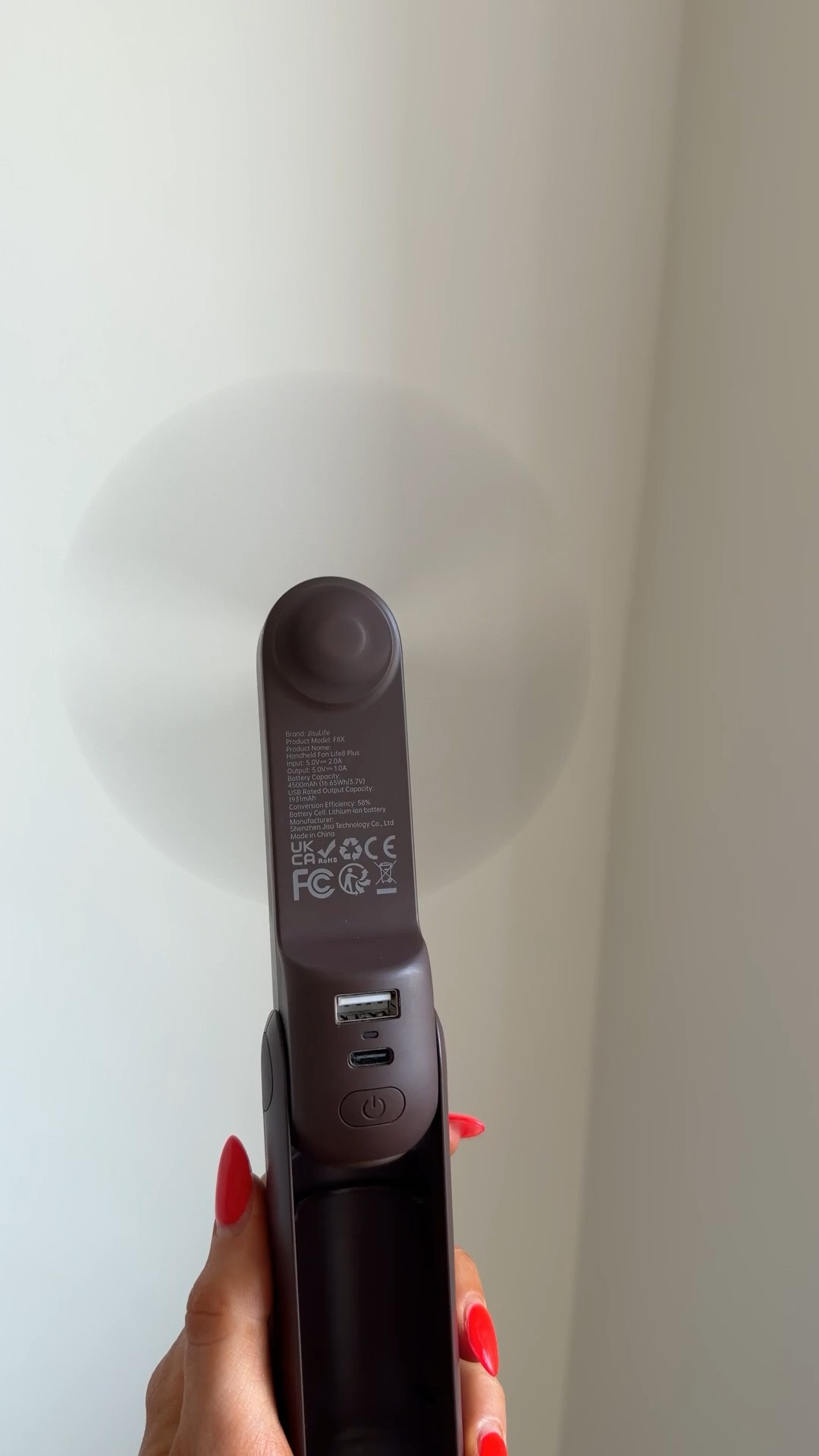 Handheld mini fan 
Currently has 19% off
