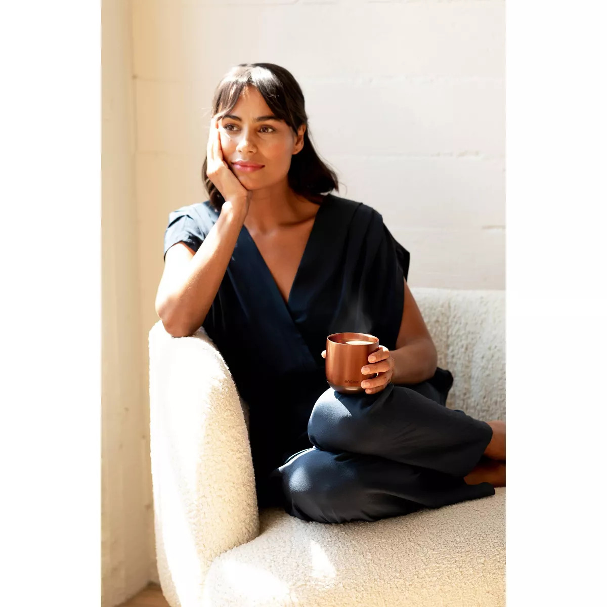 Ember Mug 2 6oz Temperature Control Smart Mug Copper: Ceramic Espresso Cup, Hand Wash, Includes C... | Target