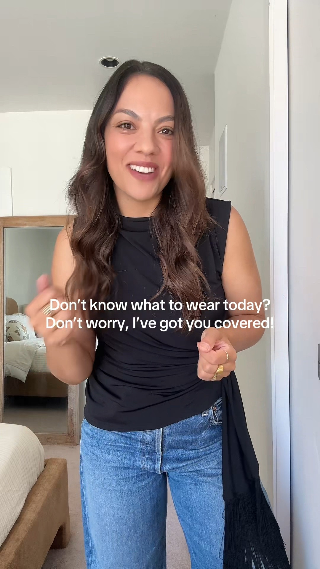 Don’t know what to wear today? Don’t worry, I’ll tell you!

Outfit 1:
-Banana Republic black scoop neck tank top, I have a size medium.
-Dissh black linen skort, similar options linked.
-Aritzia black belt with brass buckle.
-H&M blew oversized button up shirt, similar option linked.
-Marni zebra print straw bag.
-Zara black flip-flops.
-Celine Triomphe black rounded sunglasses.

Outfit 2:
-Aritzia black tailored shorts, I have a size 10.
-H&M green straw bag.

Outfit 3:
-Aritzia black wide leg linen pants, I have a size large.
-Gap straw tote bag.

#LTKsummer #LTKcanada #LTKstyletip
