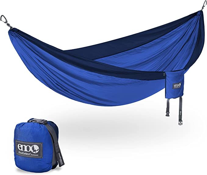 ENO DoubleNest Hammock - Lightweight, Portable, 1 to 2 Person Hammock - for Camping, Hiking, Back... | Amazon (US)