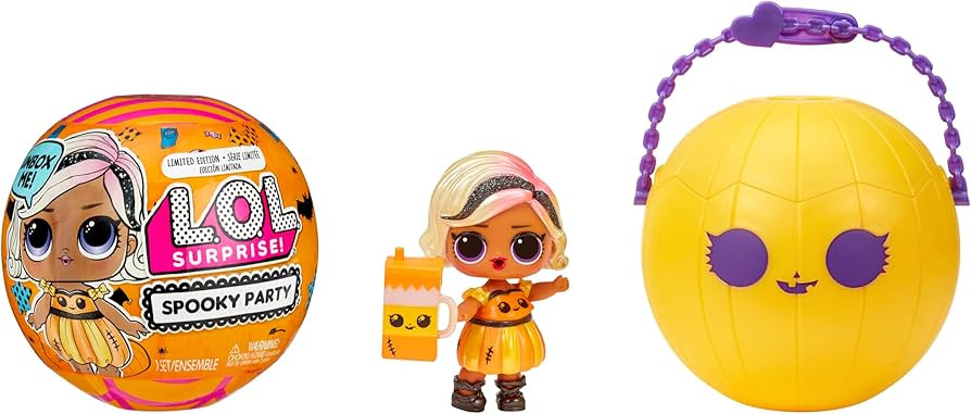 LOL Surprise Surprise Spooky Party Tots Pumpkin Pretty, Toy Gift Girls Age 3+ | Amazon (US)