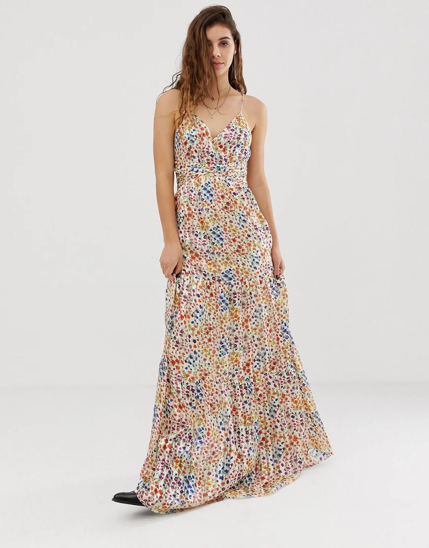 BA&SH Rosy ditsy floral maxi dress-Multi | ASOS (Global)